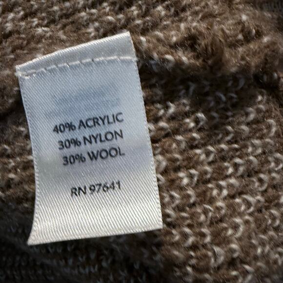 J.Jill Textured Knit Sweater Dress, Cocoa Brown, Women's Size Small, NWOT - Picture 8 of 8